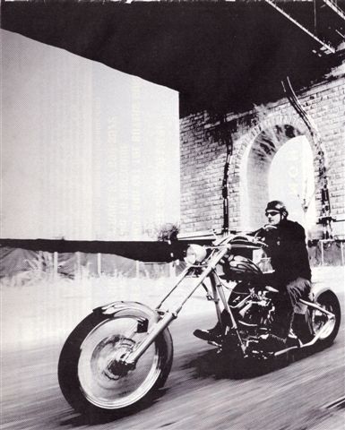 NYC Choppers Ad,  Very cool photo