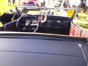 Interior of Mike's Model A