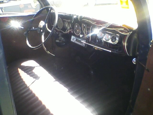 Interior of '35  Four Door