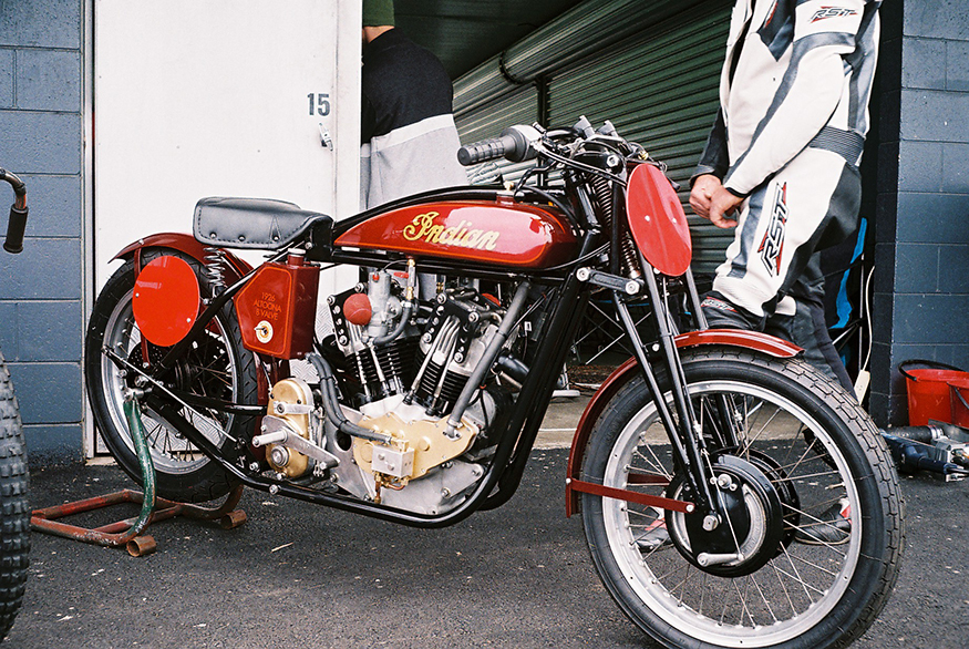 Lindsay Urqharts Indian eight valve a